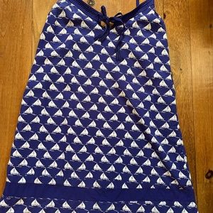 Nautical sun dress